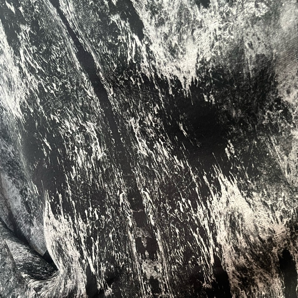 Helmut Lang Marble Print Silk Dress - Picture 6 of 6